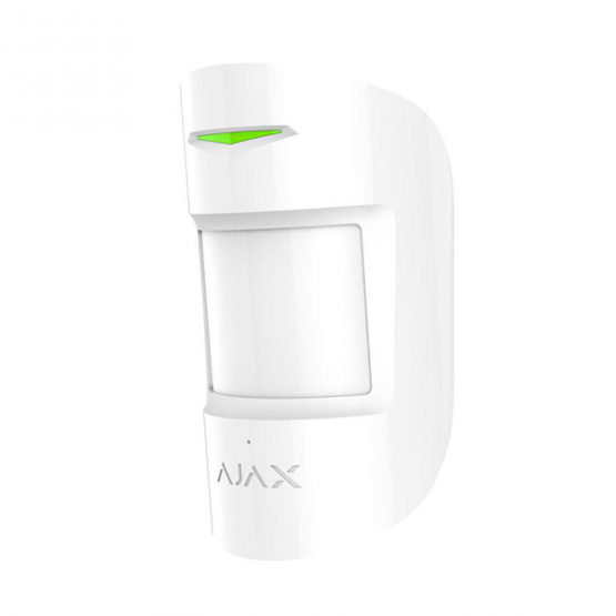 Wireless motion sensor and Ajax CombiProtect white