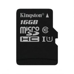Карта пам'яті Kingston 16GB microSDHC C10 UHS-I (SDC10G2 / 16GBSP)
