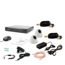 A set of video surveillance Tecsar AHD 2IN-3M DOME