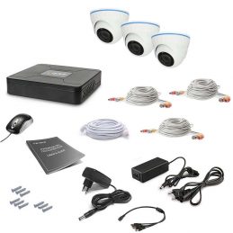 Tecsar 3OUT-DOME Video Surveillance Kit